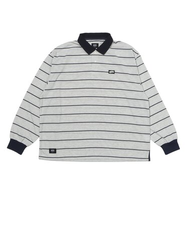 126R1070101 CAVE JERSEY LS Polo Shirts H/GRAY 709263-0002