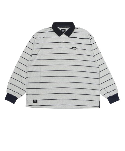 126R1070101 CAVE JERSEY LS Polo Shirts H/GRAY 709263-0002