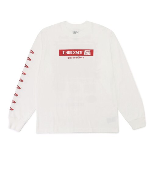 VN000SRDWHT I Need My LS Tee WHITE 705269-0001