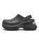 212811-0LD　SUPER BAE CLOG W　BLACK SAND　703576-0001