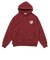 225-103010　C.H.S. SWEAT HOODIE　RED　709189-0001