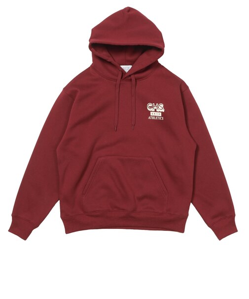 225-103010　C.H.S. SWEAT HOODIE　RED　709189-0001