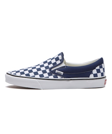 VN000DAHFOB　CLASSIC SLIP-ON　CHK DEEP INDIGO　704922-0001