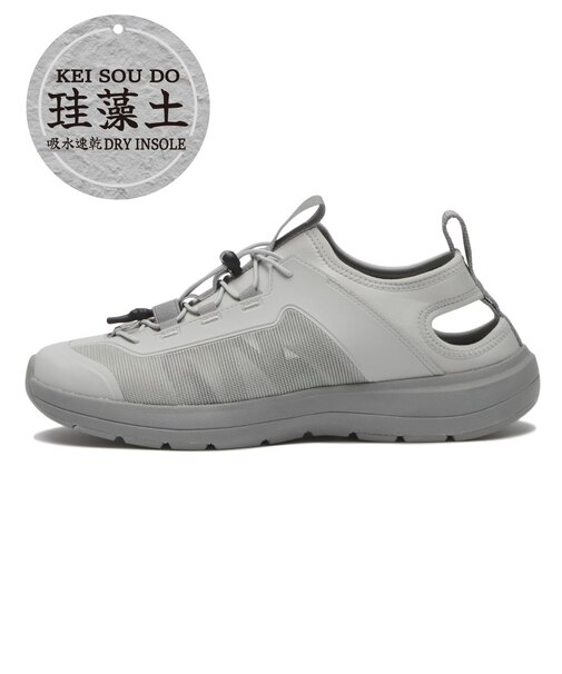 S0064　DRY MESH SANDAL　GRAY　705838-0002