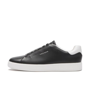 W35264　W GRANDPRO LUXE SLIP ON SNEAKR　BLACK LTR　712645-0001