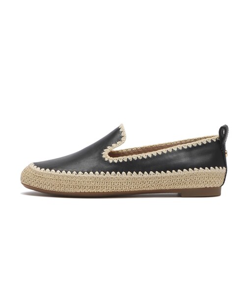 W34991　W CLOUDFEEL ASBURY SLIPON LFR　BLACK LTHR　712637-0001