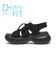 W2067　CL VL CODE SANDAL 6　BLACK LACE　705062-0001