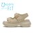 W2065　CL VL 2BUCKLE SANDAL 6　BEIGE　705061-0002