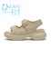 W2065　CL VL 2BUCKLE SANDAL 6　BEIGE　705061-0002