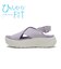 W2068　CL CROSS KNIT SANDAL 5　LILAC　705121-0003