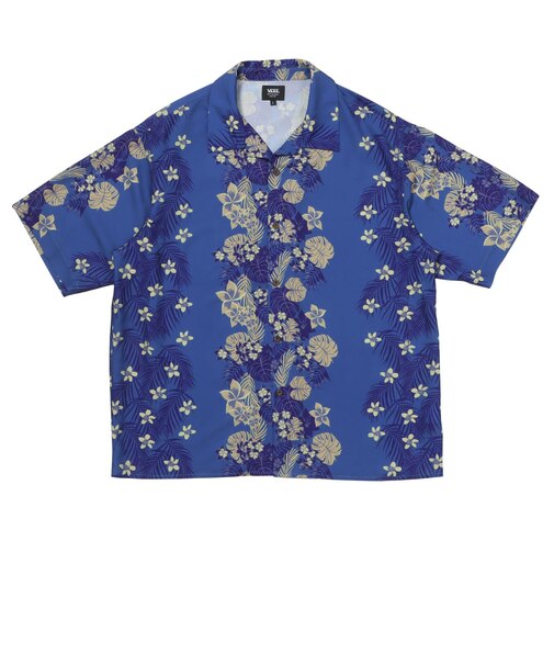 126R1062700　M Vertical Botanical Shirt　BLUE　707286-0003
