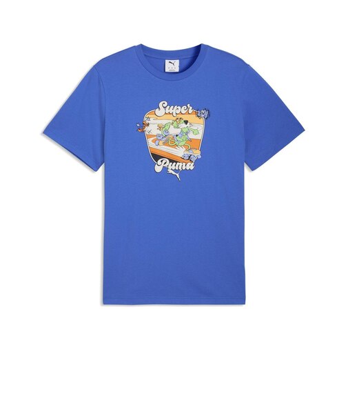 636782 M SUPER PUMA SOUVENIR TEE 13MOUNTAIN BLUE 708935-0002
