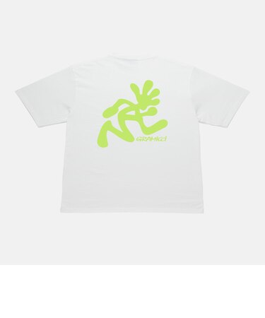 G6SU-T107 M RUNNING MAN TEE WHITE 708711-0001