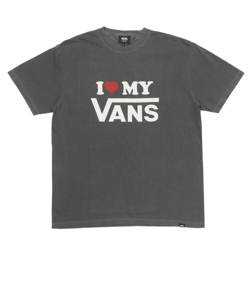 126R1013200 I LOVE MY VANS Pigment Dye TEE BLACK 705894-0001