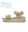 W2073　CL CHIFFON SANDAL　BEIGE　704942-0002