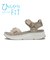 W2072　CL 2BELT SANDAL　BEIGE　704941-0003