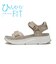 W2072　CL 2BELT SANDAL　BEIGE　704941-0003