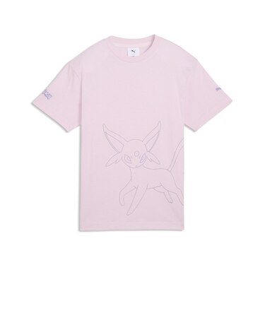 634944 K POKEMON RELAXED GRAPHIC TEE 70PEARL PINK 708931-0003