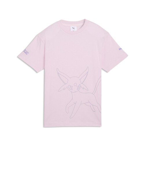 634944 K POKEMON RELAXED GRAPHIC TEE 70PEARL PINK 708931-0003