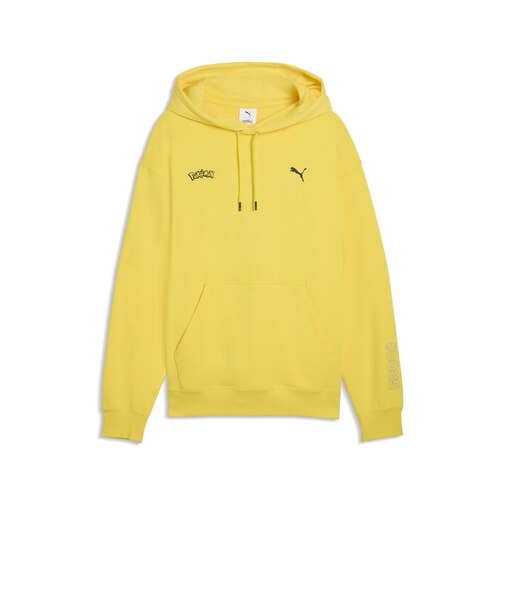 634915　M POKEMON RELAX GRAPHIC HOODIE　80ENERGY YELLOW　708930-0003