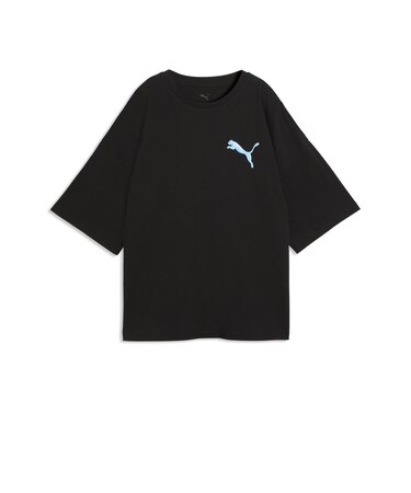 636788 W GRAPHICS BUBBLEOVERSIZED TEE 01BK 708937-0001