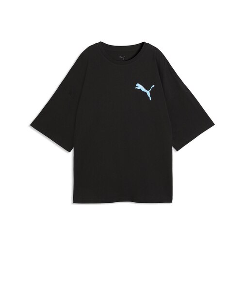 636788 W GRAPHICS BUBBLEOVERSIZED TEE 01BK 708937-0001