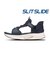 33600341　CAVESTAR SLIT SLIDE SANDAL PA　*NAVY　707265-0001