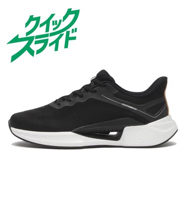 L0151　LACE UP SNEAKERS　BLACK/WHITE　704866-0001