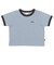 126R3011601　W flower logo ringer TEE　SAX　705879-0002