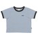 126R3011601　W flower logo ringer TEE　SAX　705879-0002