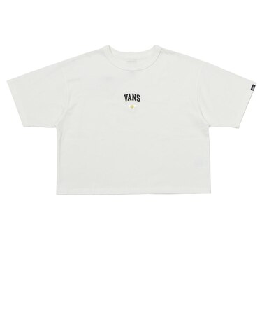 126R3011301　W flower logo TEE　WHITE　705876-0001