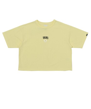 126R3011301 W flower logo TEE YELLOW 705876-0003