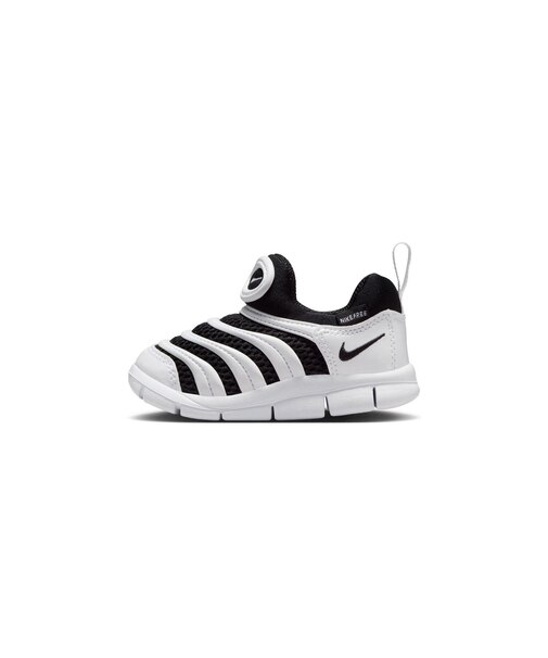 KIB7246 12-16 NIKE DYNAMO FREE BR (TD) 100WHITE/BLACK 712994-0001