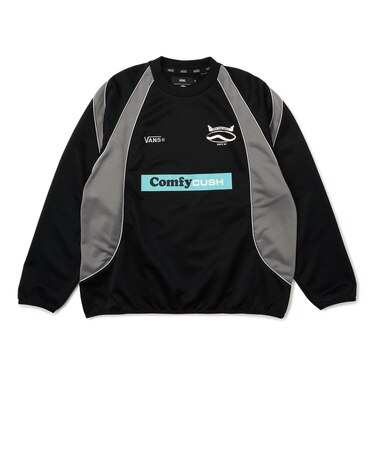 VN000X6FBLK TDC CREW TRACK TOP BLACK 705248-0001