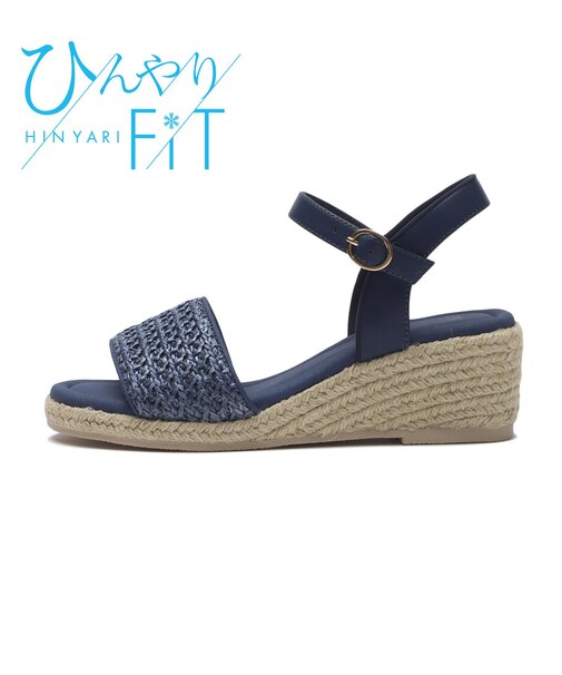 W2070　CL JUTE SANDAL 6　NAVY　707277-0001