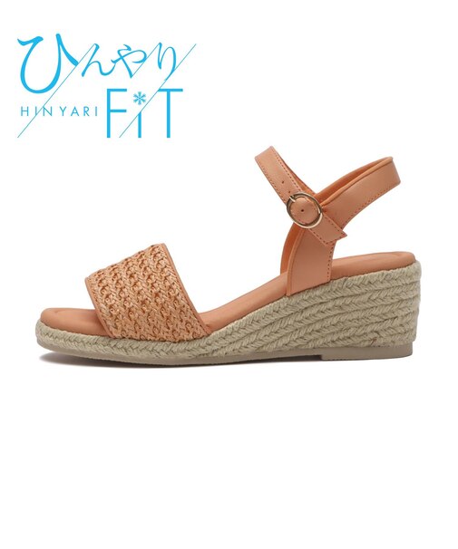 W2070　CL JUTE SANDAL 6　ORANGE　707277-0003
