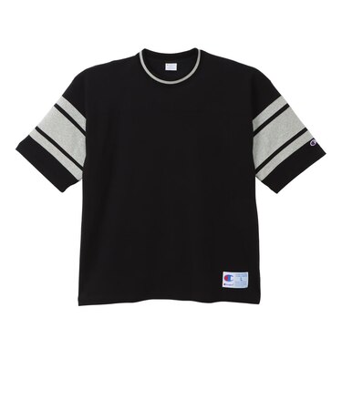 C3-D334_ M FOOTBALL S/S T-SHIRT BLACK 710572-0002