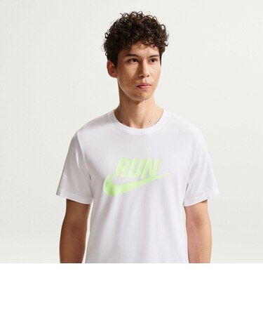 IH4239 M TEE RUN SWOOSH 103WHITE/BRLYVT 700544-0004