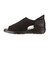 4410　HANDSFREE KNET OPENTOE-SHOES　BLACK　712016-0001