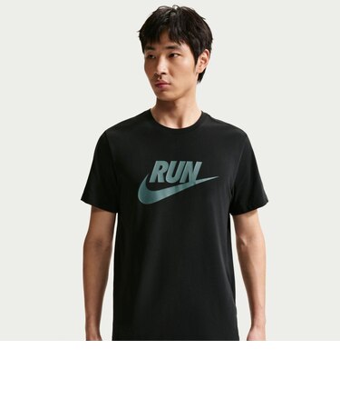IH4239 M TEE RUN SWOOSH 014BLACK/MNRLSL 700544-0003