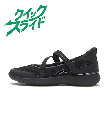 W1051 QS MARYJANE SNK ALL BLACK 705123-0001