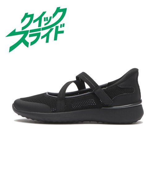 W1051 QS MARYJANE SNK ALL BLACK 705123-0001
