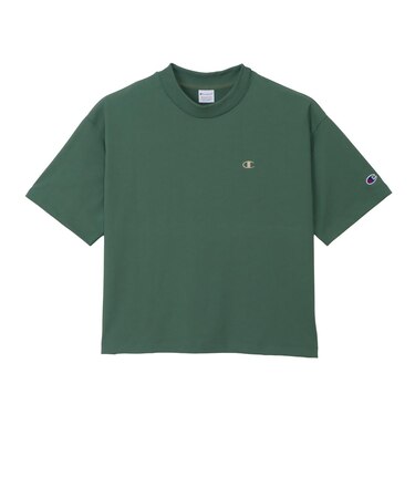 CW-D316 W SHORT SLEEVE T-SHIRT MOSS GREEN 710438-0002