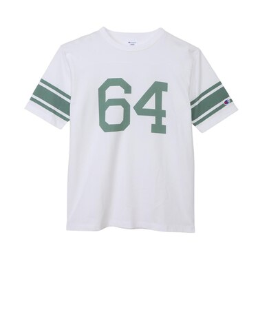 C3-D354　M S/S FOOTBALL T-SHIRT　WHITE/GREEN　710433-0001