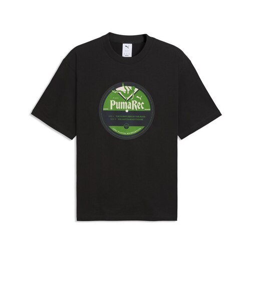 635699 M GRAPHIC RECORD TEE 01BK 708933-0001