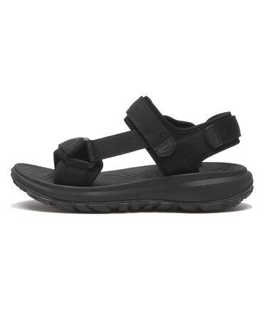 S0057　TAPE SANDAL　BLACK　705962-0001