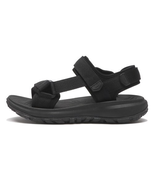 S0057　TAPE SANDAL　BLACK　705962-0001