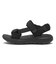 S0057　TAPE SANDAL　BLACK　705962-0001
