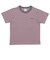 126R3010701　W Border cropped TEE　PINK　705873-0001