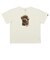 126R3011101　W Dog print TEE　WHITE　705875-0001